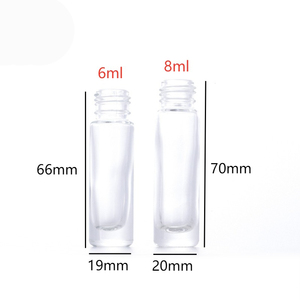 Bán buôn rỗng 6ml <span class=keywords><strong>8ml</strong></span> 10ml rõ ràng mỹ phẩm Tinh dầu nước hoa tinh dầu <span class=keywords><strong>attar</strong></span> khử mùi cơ thể dầu môi gloos kính cuộn trên chai - Product Image 2