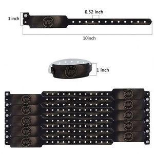 Bracelets personnalisés en vinyle PVC pour événements VIP, concerts, enfants, etc. - Product Image 2