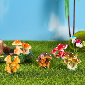 Miniatura de Hongo de Resina para Paisajes, Estatua de Hongo Pequeña para Macetas de Suculentas, Adornos de Jardín, Artículos de Decoración para Acuarios - Product Image 3