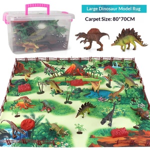 Tapis de jeu éducatif pour enfants, modèle de dinosaure Tyrannosaurus Rex en plastique, simulation d'apprentissage précoce, pour garçons de 4 à 6 ans - Product Image 2