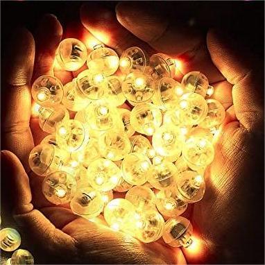 Warm White LED Balloon Light Cool White Blue Red Green Color Round LED Flash Ball Lamp for Paper Lantern Balloon New Arrival