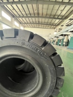 Pneus pleins pour chariot élévateur JUNENG 23x9-10 de 10 pouces, roues en caoutchouc fabriquées à Jiangsu