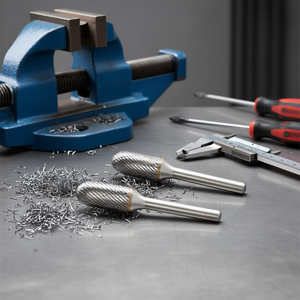 Cutter rotatif à tête sphérique Ttake Ab8200 8 mm Z, outil de coupe pour métal et aluminium - Product Image 3