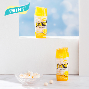 Vente chaude Haute Qualité 30G Tablette Frais À Mâcher Citron Pêche Saveur De Fruits Dur Cool Menthe Bonbons <span class=keywords><strong>Confiserie</strong></span> Comprimée - Product Image 4