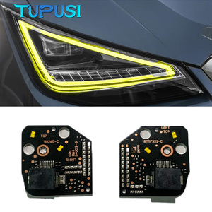 Módulo de Luces LED de Circulación Diurna DRL para <span class=keywords><strong>Seat</strong></span> <span class=keywords><strong>Leon</strong></span> MK3 <span class=keywords><strong>5F</strong></span> <span class=keywords><strong>Cupra</strong></span> 5F0941475 5F0941476, Amarillo, Rojo, Azul, Blanco, 2013-2016 - Product Image 2