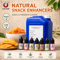 Essence aromatique liquide hautement concentrée et de haute puissance, à base de pruneaux séchés sucrés et acidulés, additif de transformation de fruits confits de qualité supérieure