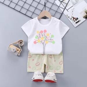 Ensembles de vêtements pour nouveau-nés EVERYSTEP, vêtements d'été pour bébé garçon, combinaison à manches courtes, vêtements pour bébé fille - Product Image 2