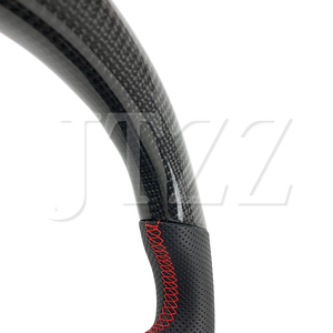 2011 -<span class=keywords><strong>2019</strong></span> para Mazda CX3CX4CX5 volante de coche de fibra de carbono deportes Interior automotriz - Product Image 3