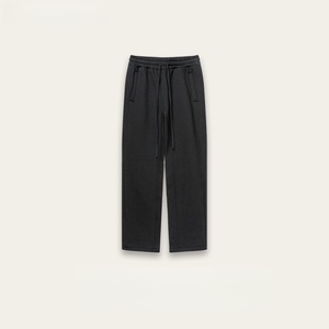 Pantalons de survêtement décontractés en molleton épais de style streetwear américain pour hommes, printemps 2026 - Product Image 4