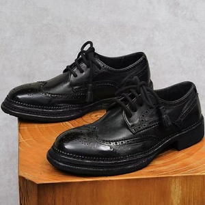 Mocasines Casuales de Cuero para Hombre al por Mayor de Fábrica, Zapatos de Conducir Sin Cordones con Suela Ligera y Suave, Cómodos para Toda Temporada - Product Image 1