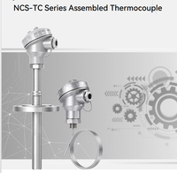 Sensor Tahanan Termal Digital Seri NCS-TC Termokopel RTD Pt100 Terpasang Output 4-20MA OEM/ODM IP65