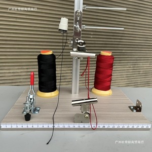 Multi Functional Braiding Frame For Rope Jewelry Making With Adjustable <b>Clamp</b> And Spool Holder Craft Tool - Product Image 5