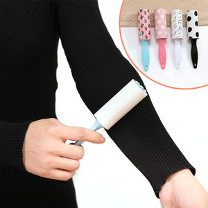 <span class=keywords><strong>Rodillo</strong></span> Quitapelusas Portátil Ecológico Multifuncional con Diseño Lindo y Asa Colgante, Papel Adhesivo Desechable para Pelo de Mascotas y Ropa - Product Image 5