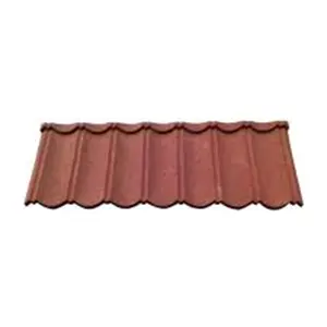 Best China Low Price Building Materials Colorful Stone Coated Metal Roof Tiles