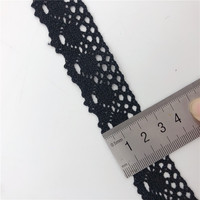 Cluny coton dentelle Crochet ruban dentelle largeur 25mm dentelle bordure mariage pour bébé et enfant vêtements
