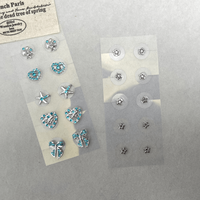 Kit de graines d'acupression LUMIFLORA pour l'oreille avec patchs chauffants pour le palais supérieur, les yeux et le thorax (graines d'acupression)