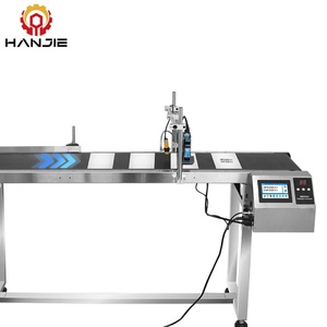 Máy in phun công nghiệp hết hạn Máy in mã vạch ngày với băng tải 1.5m - Product Image 4