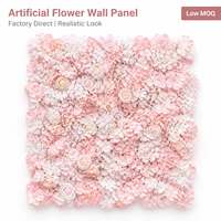 Panneau de fleurs artificielles avec roses et hortensias mélangés pour toile de fond de mariage, vitrine de magasin, scène de fête, décoration murale de photomaton