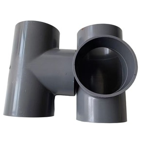 Raccords de tuyauterie <span class=keywords><strong>PVC</strong></span> SCH40 <span class=keywords><strong>80</strong></span>, coudes, tés, manchons, réducteurs, bouchons et raccords filetés DIN pour l'alimentation en eau, l'irrigation et la plomberie - Product Image 4