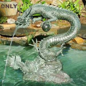 Handmade Decorative Outdoor Metal <strong>Artwork</strong> for Hotel Garden and Public Square Chinese <strong>Dragon</strong> Sculpture - Product Image 6