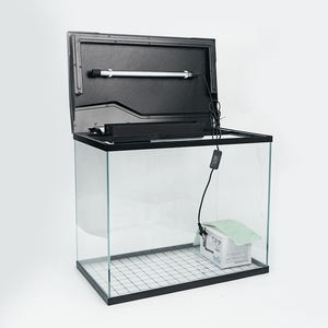 Relaxlinesワンピースタンク18ガロン屋内テーブル自己循環水槽水族館LEDライト付き - Product Image 2