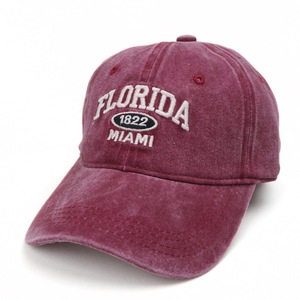 Gorra de Béisbol Retro Sin Estructura con Bordado de Letras, de Algodón Lavado, Estilo Vintage, para Uso en Múltiples Ocasiones - Product Image 4