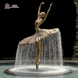 <span class=keywords><strong>Escultura</strong></span> <span class=keywords><strong>de</strong></span> <span class=keywords><strong>Bailarina</strong></span> <span class=keywords><strong>de</strong></span> Bronce con Falda <span class=keywords><strong>de</strong></span> Agua, Estatua <span class=keywords><strong>de</strong></span> <span class=keywords><strong>Bailarina</strong></span> <span class=keywords><strong>de</strong></span> Latón para Arte Público Personalizado - Product Image 2