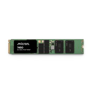قرص صلب SSD للمؤسسات من نوع Micron 7450 PRO بسعة 960 جيجابايت NVMe M.2 (22110) غير SED بسرعة قراءة متسلسلة تصل إلى 4,400 ميجابايت/ثانية - Product Image 1