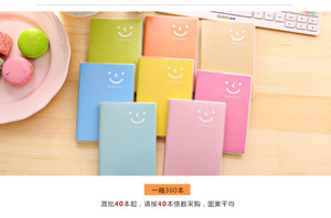 New <strong>A6</strong> Smile <strong>Notebook</strong> INS Stylish Student School Office Simplicity Suitable for Both Boys and Girls Students <strong>Diary</strong> <strong>Notebook</strong> - Product Image 5
