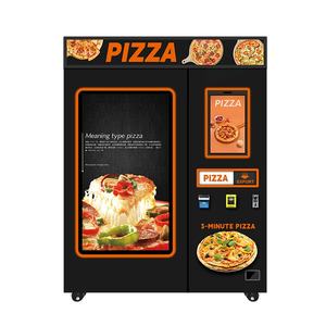 Máquina expendedora rápida y deliciosa de pizza instantánea en cualquier momento con opciones variadas Máquina Expendedora de pizza con monedas de autoservicio - Product Image 2