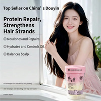 Masker Rambut Karbon Perbaikan Protein Kaviar Xiaohongduo