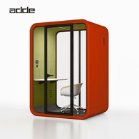 Cabine de travail insonorisée avec ventilation, cabine de bureau acoustique, studio de travail silencieux, cabine privée intérieure