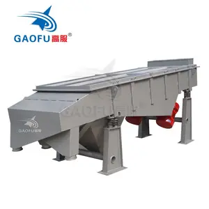 Hot Sale Large Capacity Vibration Sifter Petroleum Coke Screening Grading Linear Vibrating Sieve