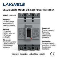 Disjoncteur à boîtier moulé LAKINELE EZC100F 1p/2p/3p/4p 15A-100A, unité de déclenchement thermique-magnétique 10kA, alimentation 50/60Hz