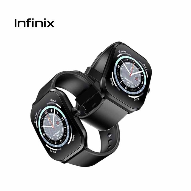 Infinix XWATCH 3 PLUS Pro Smart Watch Touch Screen AMOLED Display IP68 Waterproof 5-10 Days Battery Life Fitness Alarm Sleep