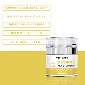 Label privé meilleurs soins de la peau de nuit blanchissant éclaircissant <span class=keywords><strong>acide</strong></span> <span class=keywords><strong>hyaluronique</strong></span> hydratant rides Anti-âge rétinol crème pour le <span class=keywords><strong>visage</strong></span> - Product Image 3