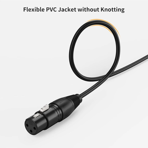 Cable de Micrófono de Audio de 3.5mm Macho a <span class=keywords><strong>XLR</strong></span> Hembra, Cable de Micrófono de Audio TRS de 3.5mm (1/8 de Pulgada) Macho a <span class=keywords><strong>XLR</strong></span> Hembra - Product Image 2