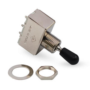 Interruptor de palanca de 3 vías para guitarra estilo caja cerrada, venta al por mayor, para bajo, instrumentos de cuerda, piezas y accesorios, tiendas en línea - Product Image 4