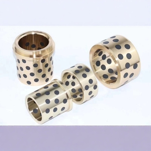 Bujes de Rodamiento Sin Aceite Directo de Fábrica, Forros de Buje Autolubricantes de Grafito y Cobre para Industrias de la Construcción - Product Image 3