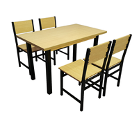 طقم طعام عصري من YUKAI FURNITURE لغرفة الطعام المنزلية، طقم 1+6 موديل DS-511