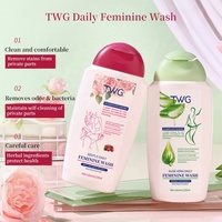 Gel lavant intime quotidien à l'aloe vera TWG Body Care Factory, élimine les odeurs, pour femmes, gel lavant vaginal, propre et confortable.