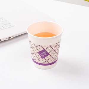 Vasos de papel desechables Miaomei, 80-100 unidades, gruesos, para té y agua caliente, para fiestas - Product Image 3