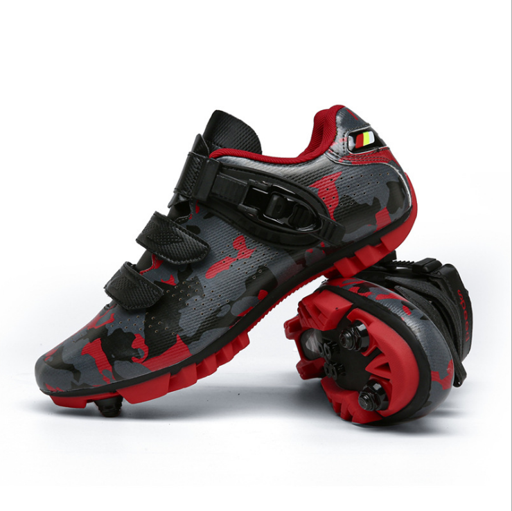 # Men's Luminous MTB Cycling Shoes – Breathable Mountain Bike Shoes with Nylon Sole, Lightweight Clipless Riding Shoes for Road &amp; MTB Cycling