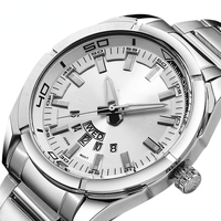 Naviforce 9038 orologi al quarzo da uomo orologi sportivi impermeabili di lusso orologi da polso da uomo in acciaio inossidabile