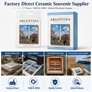 Imán de Cerámica para Refrigerador con Diseño de Obelisco, Cultura Tango y Lugares Emblemáticos de <span class=keywords><strong>Argentina</strong></span>, Recuerdo Personalizado, ODM, Venta al Por Mayor - Product Image 6