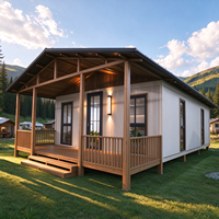 Maison conteneur en acier préfabriquée, mobile, extensible, de luxe, étanche et sécurisée pour l'extérieur, idéale pour villa ou hôtel