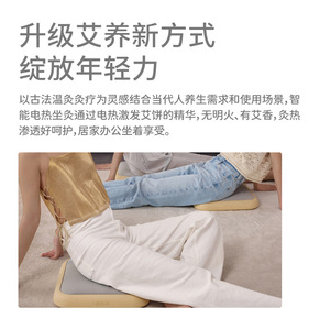 zdeer Left Point Smart Moxibustion <b>Cushion</b> for Home Use, Moxibustion <b>Cushion</b>/Seat <b>Cushion</b> - Product Image 2