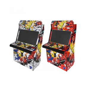 Máy trò chơi chiến đấu <span class=keywords><strong>Arcade</strong></span> gấu con trong 1 chia hai người giải trí gia đình HD Rocker Máy trò chơi Retro - Product Image 3