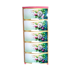 Garde-robe classique de qualité supérieure de haute qualité durable au prix de gros 5D Design attrayant Meubles de maison Armoires en plastique - Product Image 4