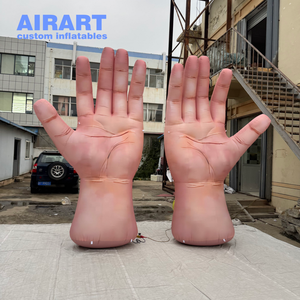 Ballon à main gonflable réaliste de 3.5m pour la décoration d'activité de discothèque de bar de <span class=keywords><strong>théâtre</strong></span> - Product Image 1